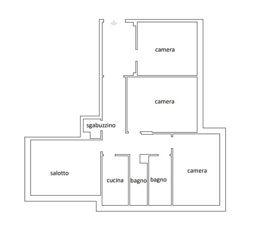 סראוואלה סקריביה Serravalle Apartment מראה חיצוני תמונה